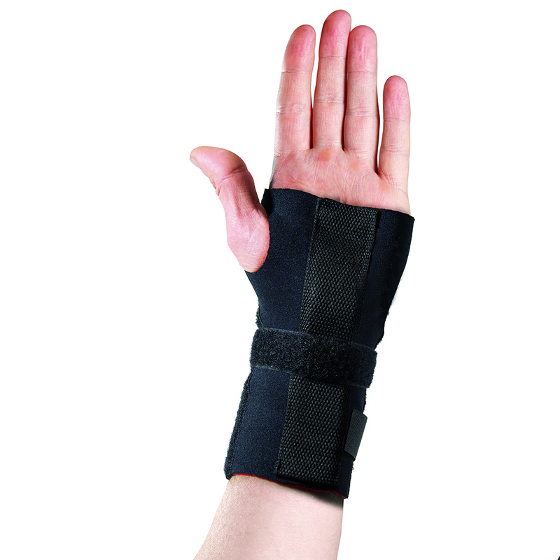 Thermoskin Adjustable Wrist Brace, Right, Black