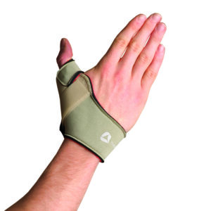 Thermoskin Flexible Thumb Splint, Right, Beige