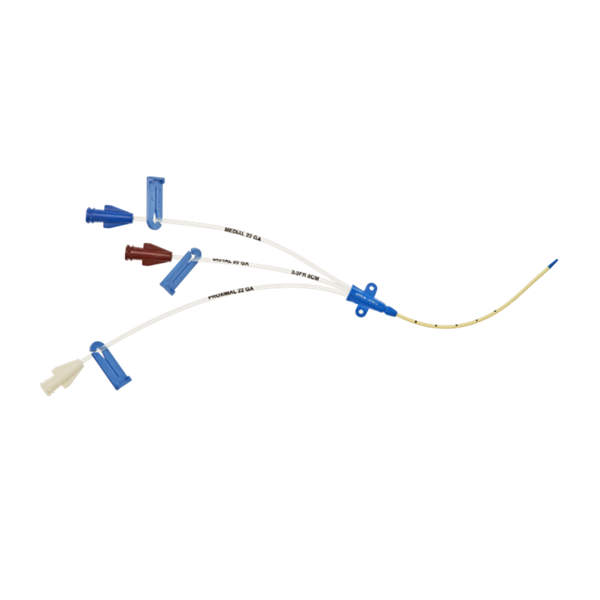 Central Venous Catheter Kit Blue FlexTip* 7 Fr. Triple Lumen