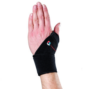 Thermoskin Sport Wrist Wrap, Black, One Size