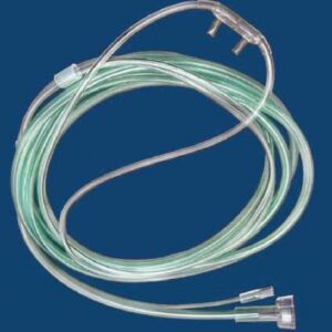 ETCO2 Nasal Sampling Cannula with O2 Delivery With Oxygen Delivery McKesson Adult Curved Prong / NonFlared Tip
