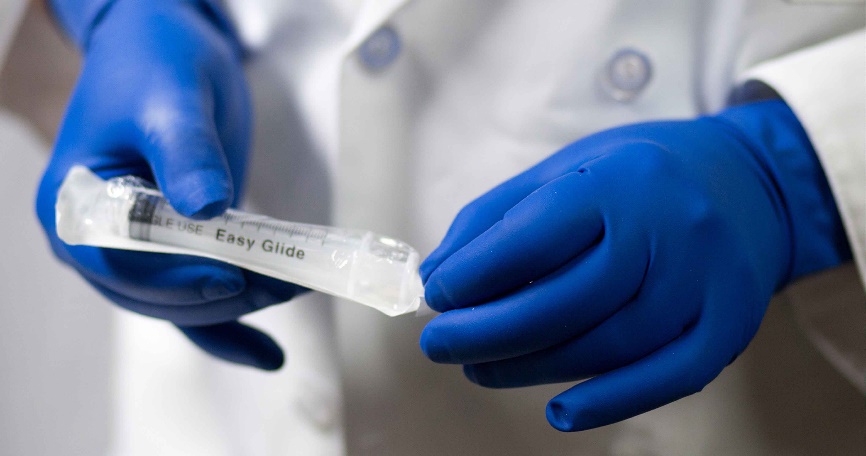 Gloveworks Blue Latex Exam Powder Free Disposable Gloves (Case of 500) - Image 2