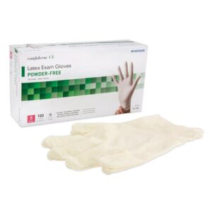 McKesson Confiderm® Latex Exam Glove, Ivory