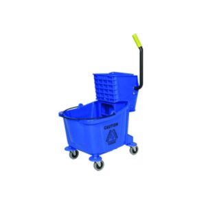 Mop Bucket With Wringer 34 Qt Blue