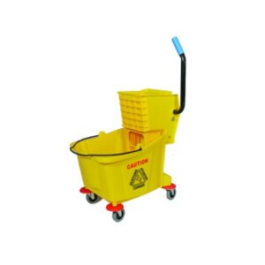 Mop Bucket With Wringer 25 Qt Yellow